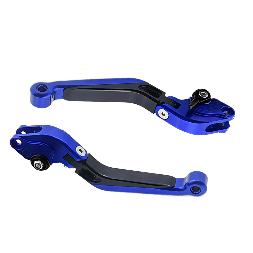 Motorcycle Gear Blue - 1 paire de leviers d'embrayage de