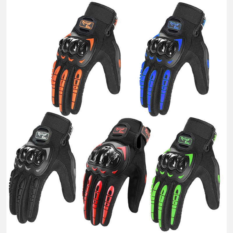 Motorcycle Gear Blue - Gants de course de moto pour