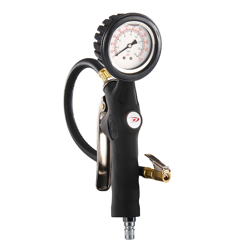 Tyre Pressure Gauge - Gonfleur de pneu à cadran d'huile