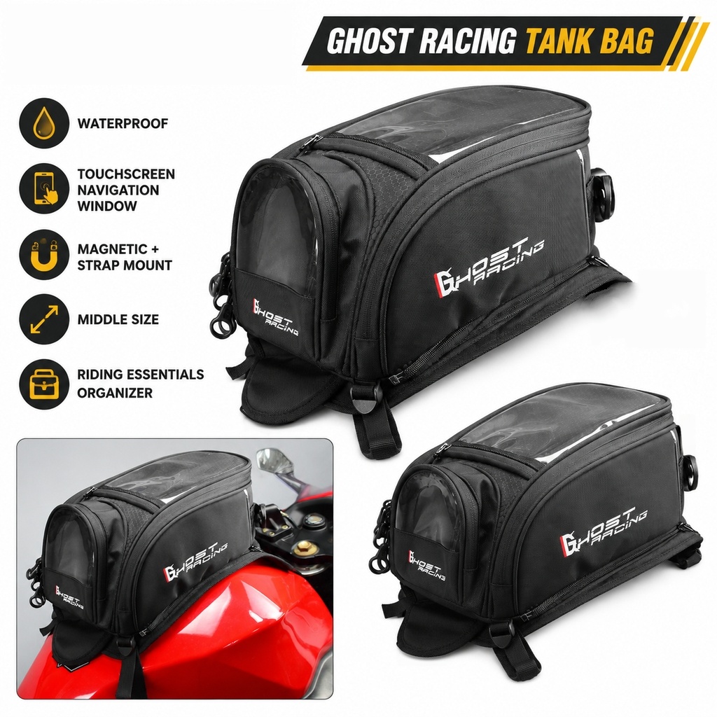 Motorcycle Gear Companies - Sac de réservoir universel pour moto,