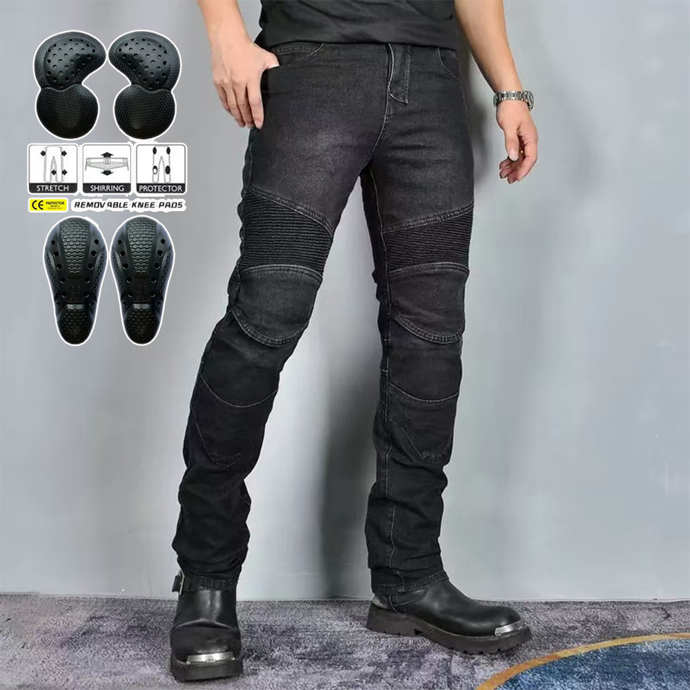 Motorcycle Gear Blue - Nouveau pantalon de motocross noir et