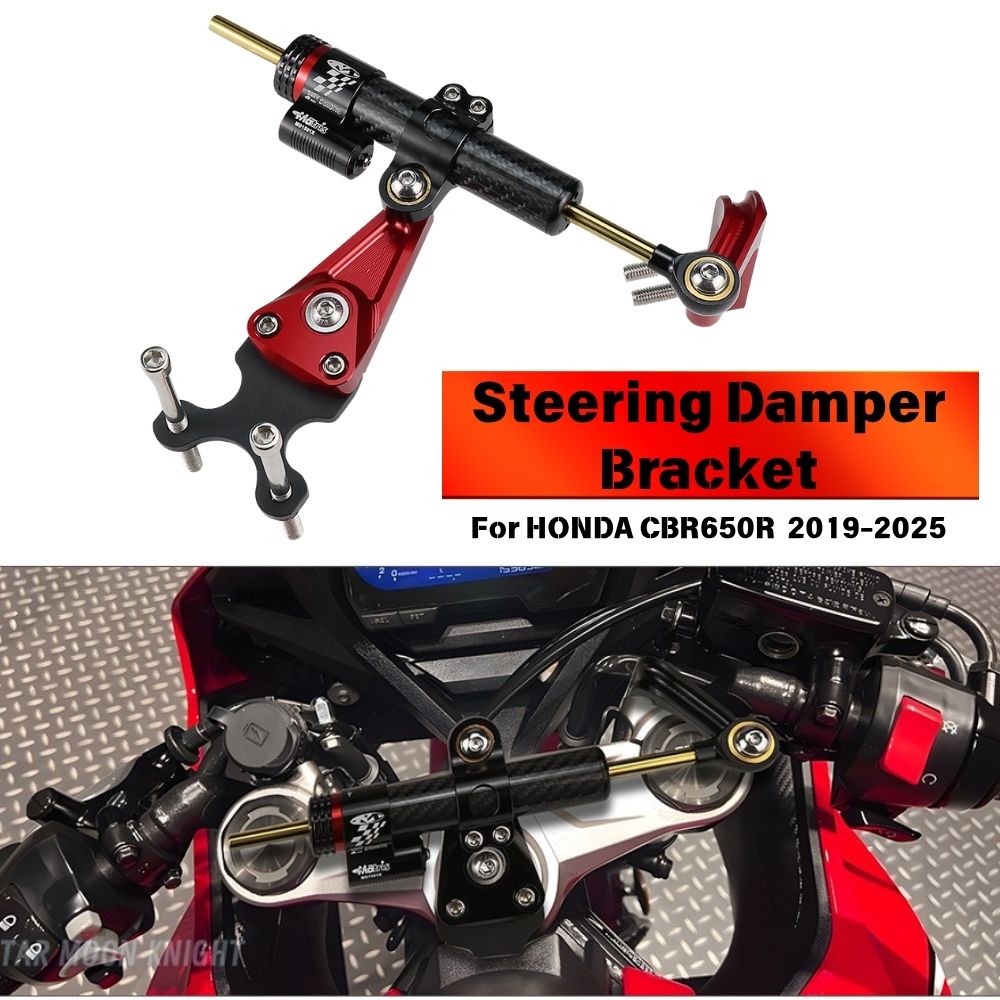 Motorcycle Gear Airbag - Support de stabilisateur de direction d'amortisseur