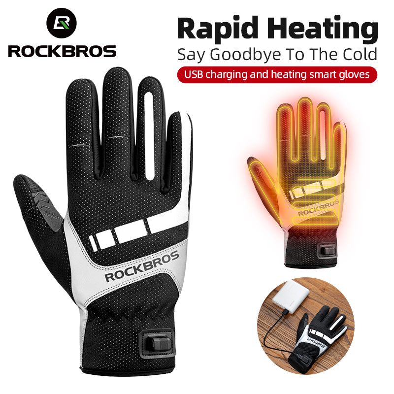 Motorcycle Gear For Winter - ROCKBROS gant d'hiver chauffant gants de