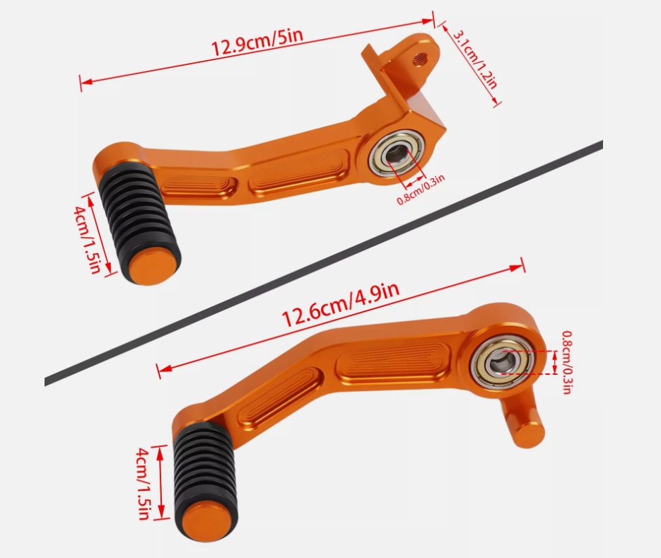 Leviers de changement de vites - Motorcycle Gear Eu avis et prix