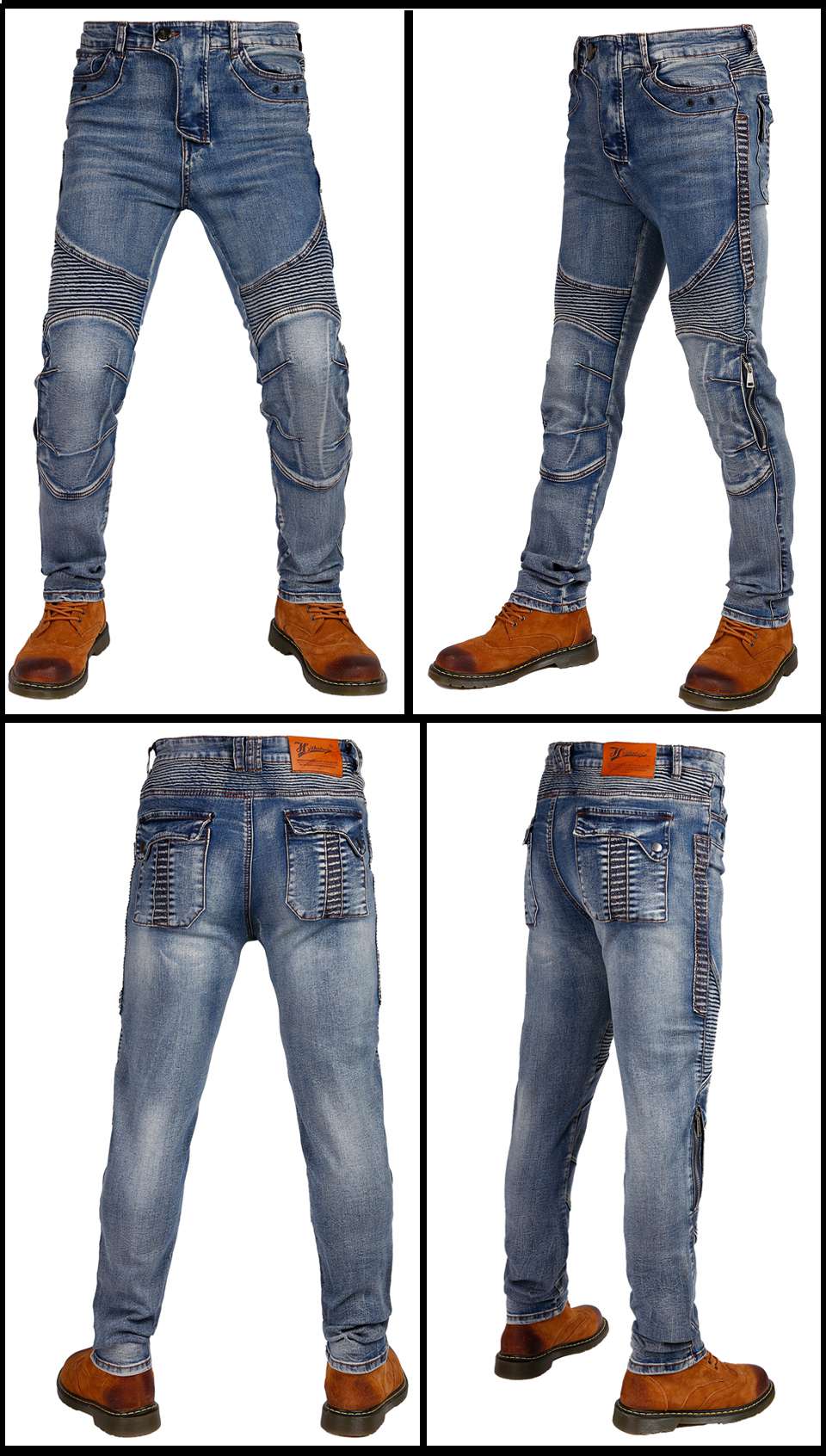 Hurbike-Jeans de moto bleu ara - Motorcycle Gear Blue avis et prix