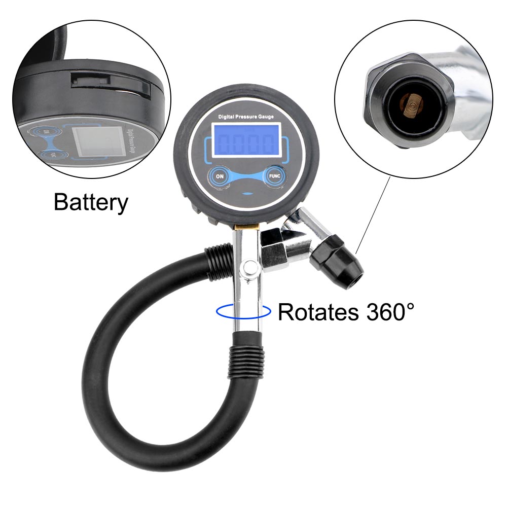 Jauge de pression d'opathie po - Tyre Pressure Gauge avis et prix