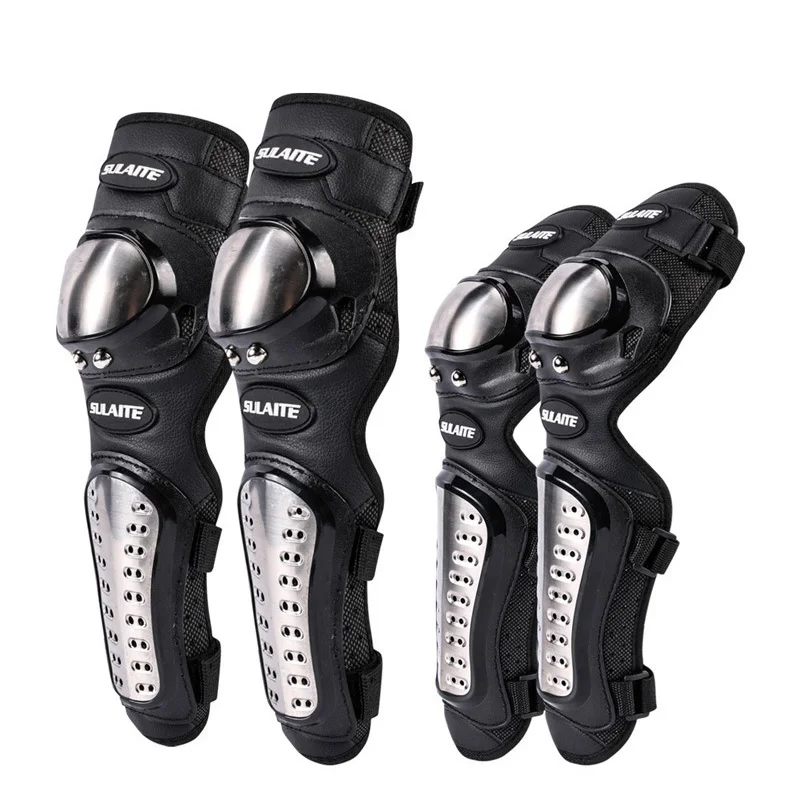4 pièces/ensemble genouillère  - Motorcycle Gear Sale avis et prix