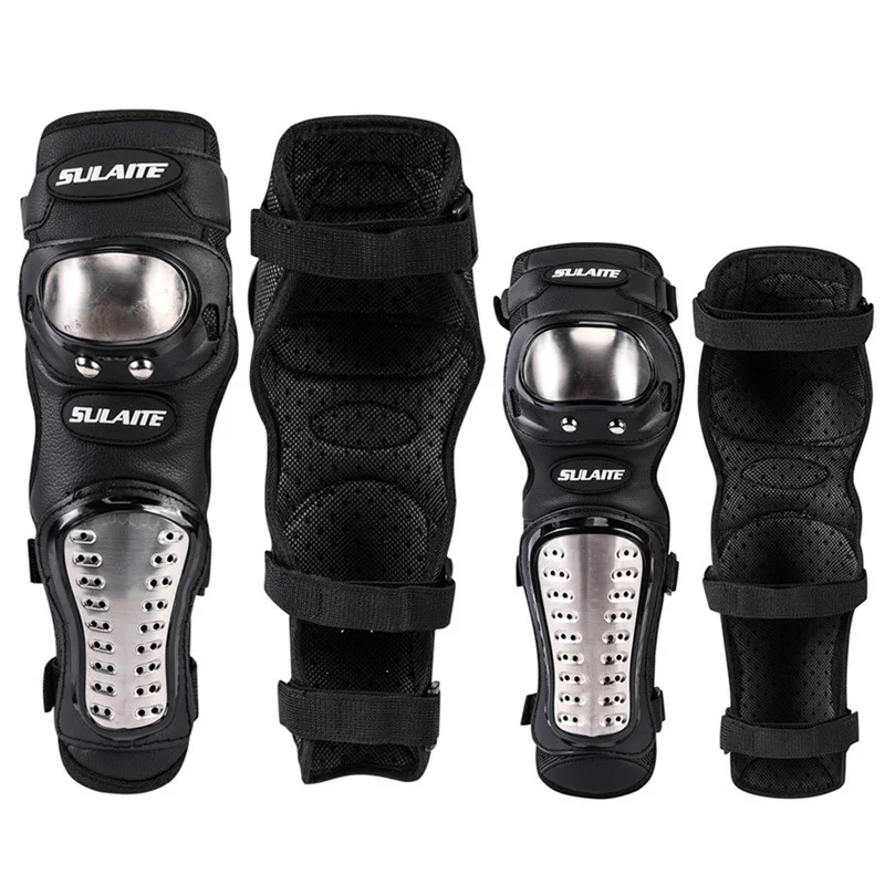 4 pièces/ensemble genouillère  - Motorcycle Gear Sale avis et prix