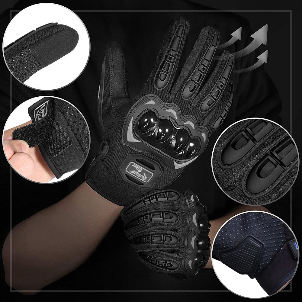Gants de moto de course pour h - Motorcycle Gear Blue avis et prix