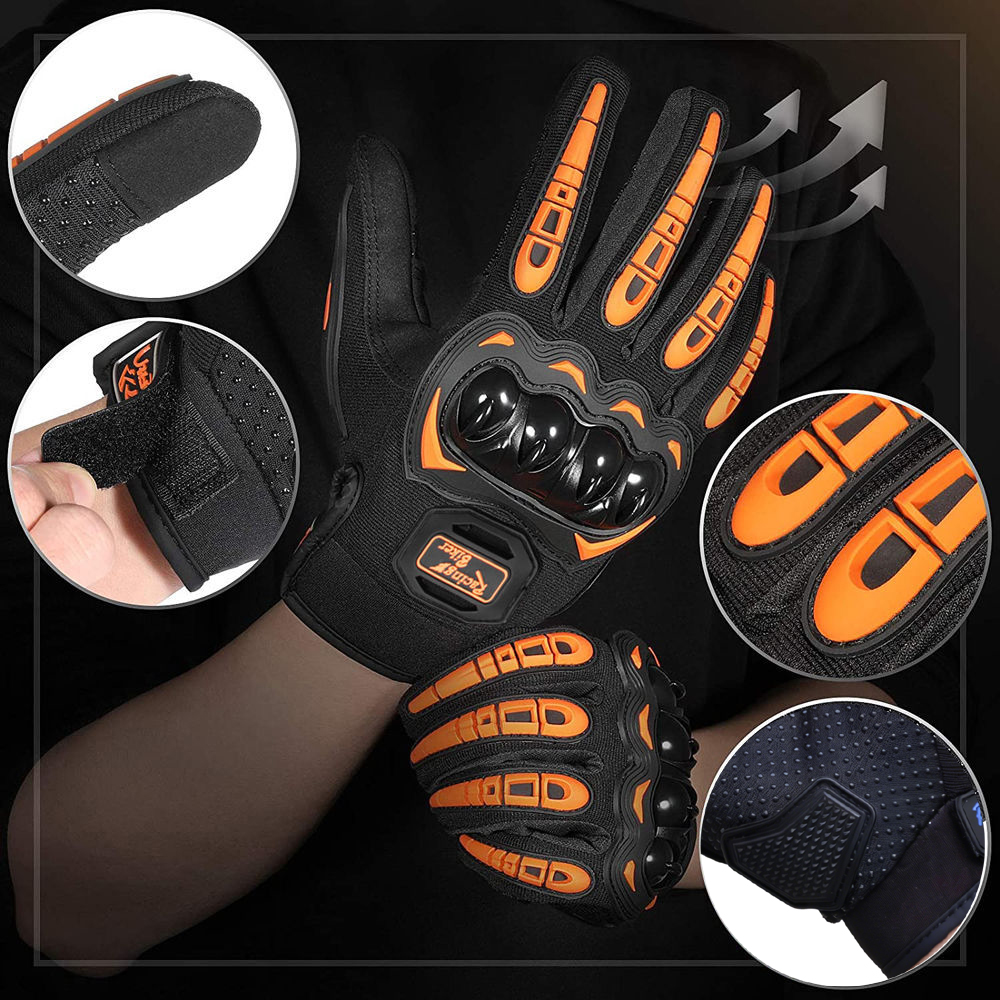 Gants de moto de course pour h - Motorcycle Gear Blue avis et prix