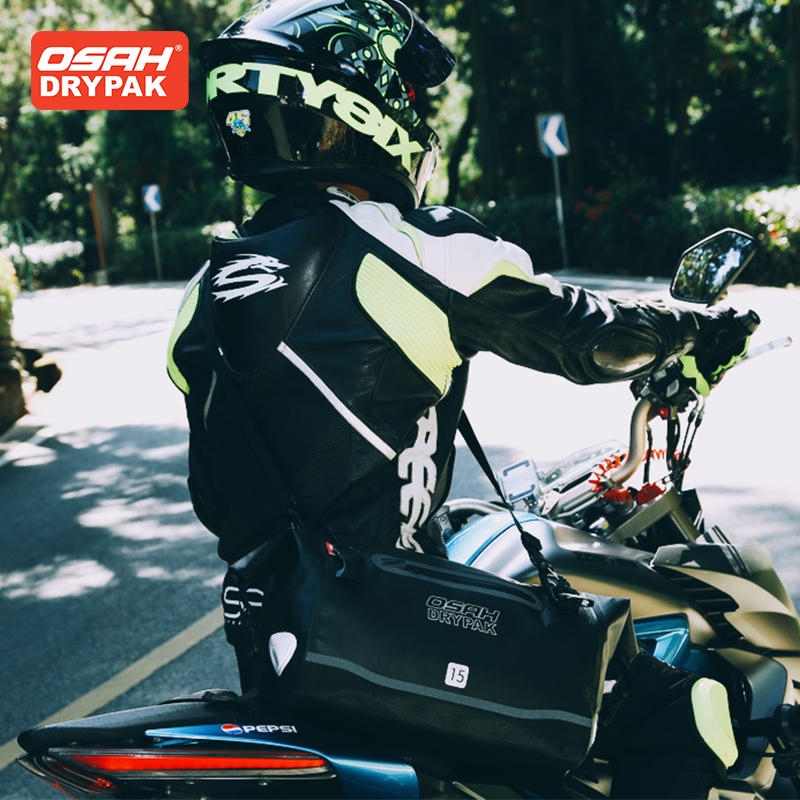 Sac de moto OSAH vert armée 15 - Motorcycle Gear Companies avis et prix