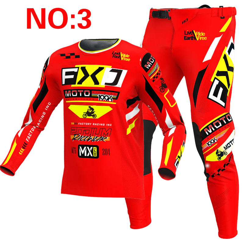 2025 FXJ maillot et pantalon d - Motorcycle Gear Blue avis et prix
