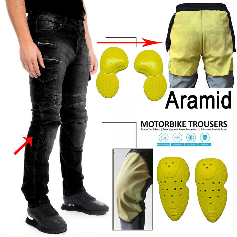 Pantalon de moto noir pour hom - Motorcycle Gear Blue avis et prix