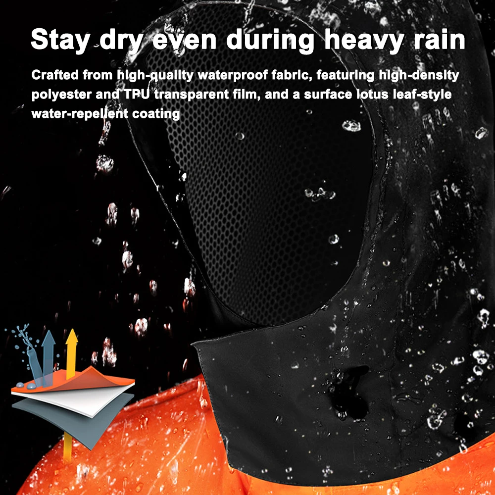 Ensemble de vêtements de pluie - Motorcycle Gear Jacket avis et prix
