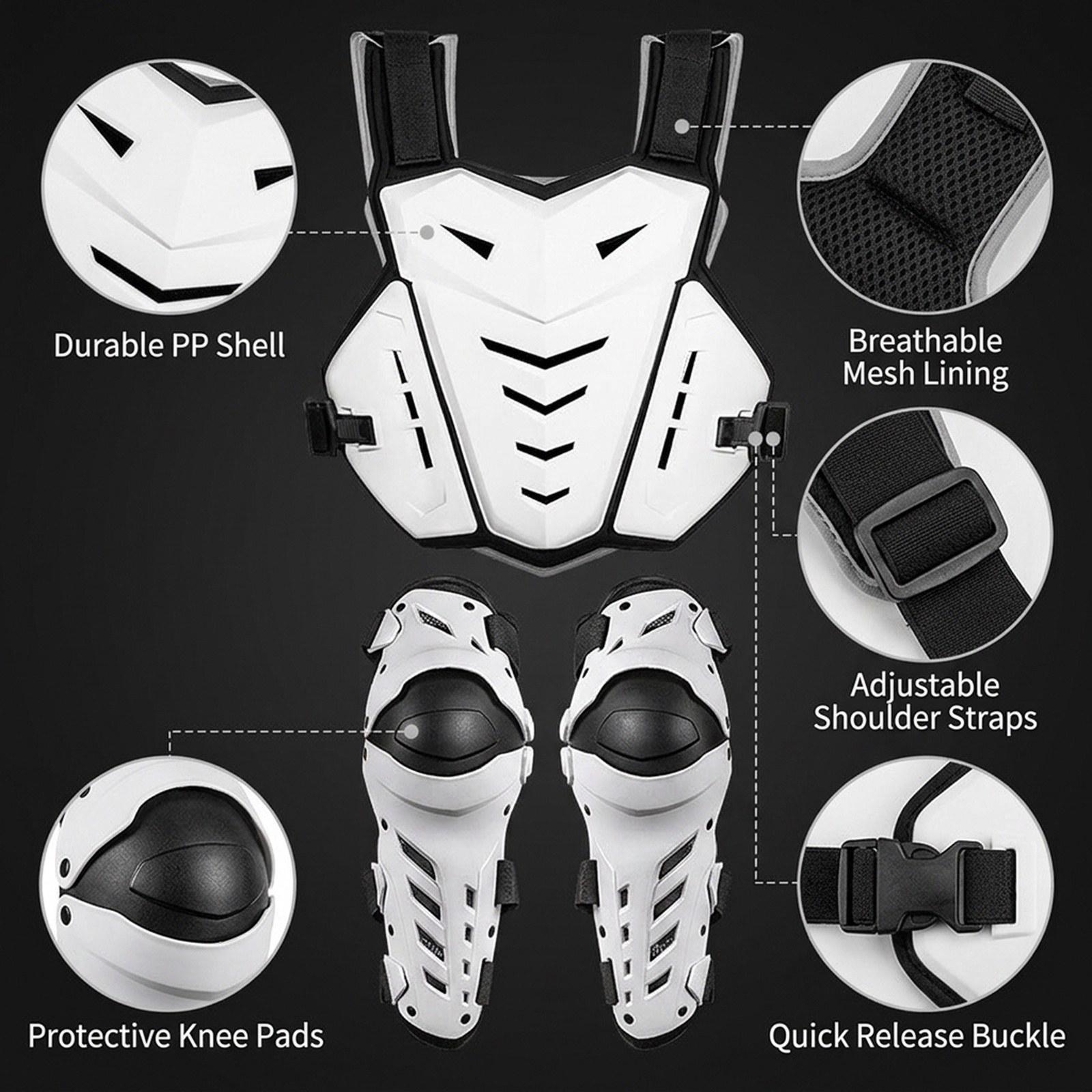 Protection ergonomique pour la - Motorcycle Gear Jacket avis et prix