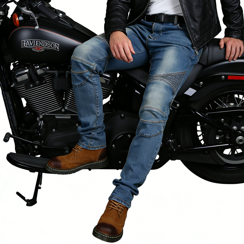 Jeans de moto pour hommes, pan - Motorcycle Gear Blue avis et prix